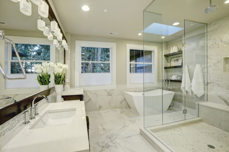 Wide Bathroom View